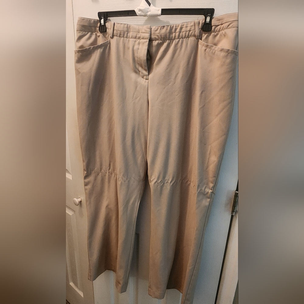 Lane Bryant tan dress pants size 18